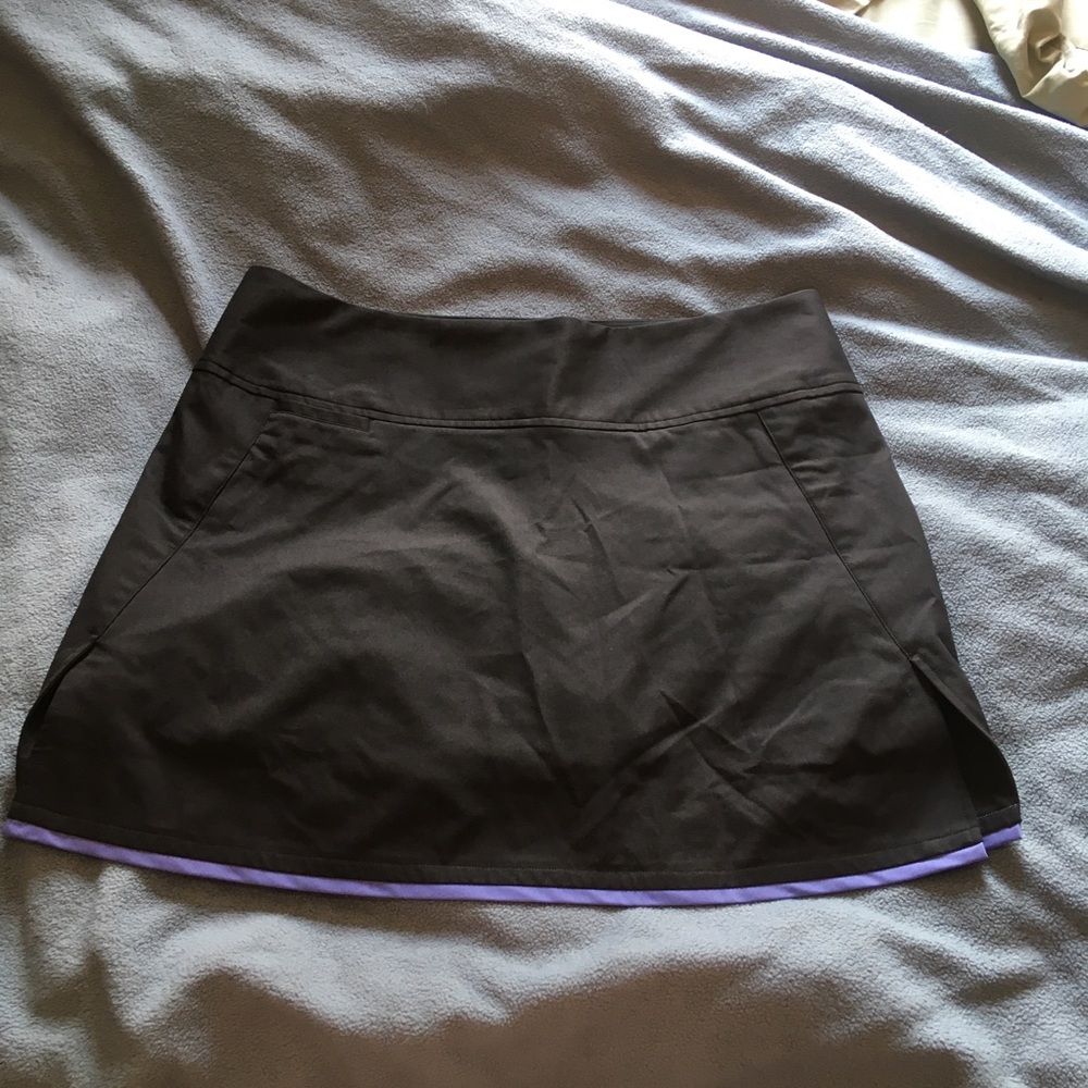 NWOT Adidas Tennis Golf Tennis Black Athletic Skort Size 14